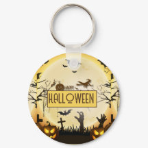 Griezelige Halloween Nacht Geheime Herfst Ontwerp