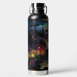 GRIEZELIGE HALLOWEEN NACHT SCÈNE WATERFLES