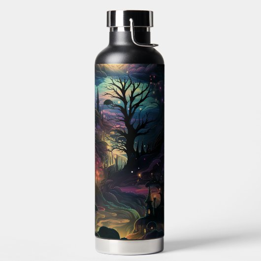 GRIEZELIGE HALLOWEEN NACHT SCÈNE WATERFLES (Links)