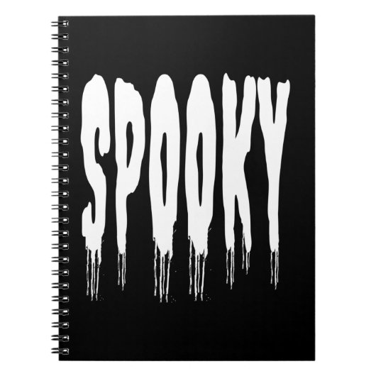 GRIEZELIGE HALLOWEEN NOTITIEBOEK (Voorkant)