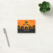 Griezelige Halloween Pompoenen Jack-o-Lanterns Post-it® Notes (Kantoor)