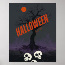 🎃👻Griezelige Halloween Poster