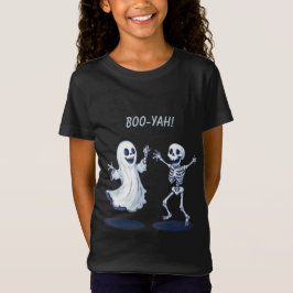 griezelige Halloween-scène T-shirt
