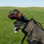 Griezelige Halloween Schedel Driver Golfheadcover (Insitu)