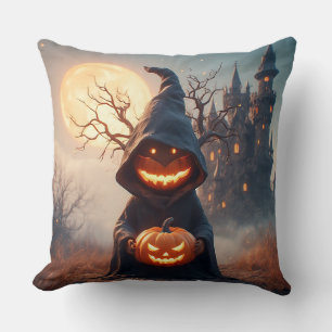 Griezelige Halloween-sfeer Kussen