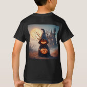 Griezelige Halloween-sfeer T-shirt (Achterkant)
