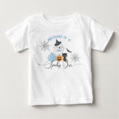 Griezelige Halloween-verjaardag blauwe Boo (Voorkant)