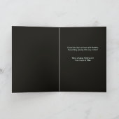 Griezelige Halloween woensdag pop Surrealistische  Feestdagen Kaart (Binnen)