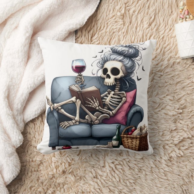 Griezelige Halloween Worp Kussen (Deken)