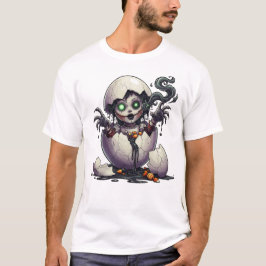 Griezelige Heksenbaby Halloween T-Shirt – Horror