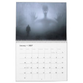 Griezelige Horror 2027 Kalender (Jan 2027)