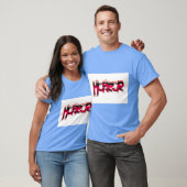 Griezelige “Horror” Print T-Shirt voor Ware Versch (Unisex)