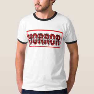 Griezelige Horror Schedel Tekst T-Shirt – Spooky G
