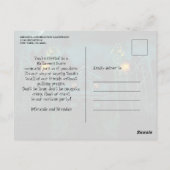 Griezelige Huis Pompoenen Halloween Feest Uitnodig Briefkaart (Achterkant)