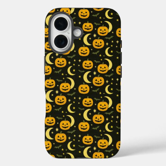 Griezelige Jack-O'-Lantern Case-Mate iPhone Case (Achterkant)