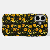 Griezelige Jack-O'-Lantern Case-Mate iPhone Case (Achterkant (horizontaal))