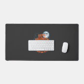 Griezelige Jack O Lantern Halloween Bureaumat (Keyboard & Muis)