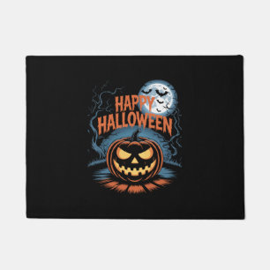 Griezelige Jack O' Lantern Halloween Deurmat