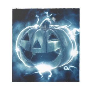 Griezelige Jack-o-Lantern Notitieblok