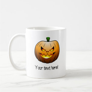 Griezelige Jack O'lantern voor Halloween Koffiemok