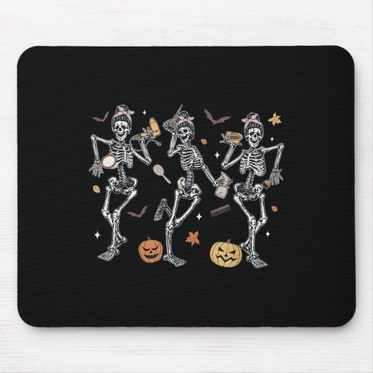 Griezelige kapper Boo Crew kapper Halloween  Muismat (Voorkant)