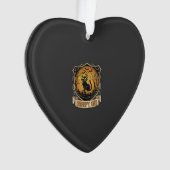 Griezelige Kat Halloween Zwarte Begraafplaats Vlee Ornament (voorkant)