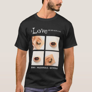 Griezelige Kat Heren T-shirt