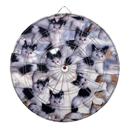 griezelige katten dartbord (Voorkant)