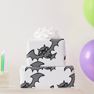Griezelige Kawaii Boze Vampier Vleermuis Cadeaupapier