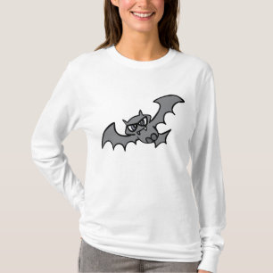 Griezelige Kawaii Boze Vampier Vleermuis T-shirt