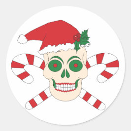 Griezelige Kerst stickers
