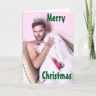 Griezelige Kerstkaart Feestdagen Kaart