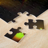 Griezelige kerstman! legpuzzel (Zijkant)