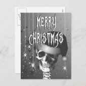 Griezelige Kerstmis Feestdagenkaart (Voorkant / Achterkant)
