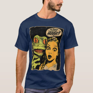Griezelige Kikker Monster Sie strip horror artwork T-shirt