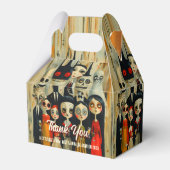  griezelige kleurrijke spookachtige tijd Halloween Bedankdoosjes (Voorkant Zijde)