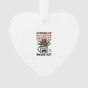 Griezelige koffie Halloween Geheime mok grafisch s Ornament
