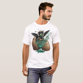 Griezelige Kraaienbaby Kunst T-shirt