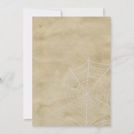 Griezelige krans kaart (Achterkant)