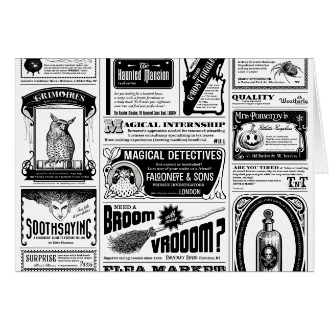 griezelige krant (Voorkant Horizontaal)