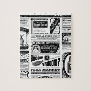 griezelige krant legpuzzel