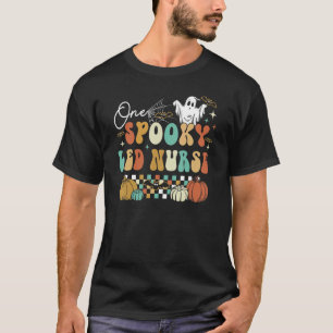 Griezelige L&D-verpleegster Halloween Arbeid En Be T-shirt
