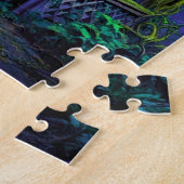 Griezelige Lachspiegel Legpuzzel (Zijkant)