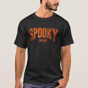 Griezelige leraar enge klas klassieke Halloween le T-shirt