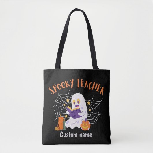 Griezelige leraar tote bag (Voorkant)