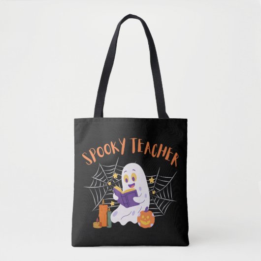 Griezelige leraar tote bag (Voorkant)