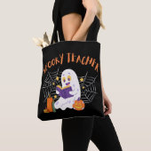 Griezelige leraar tote bag (Dichtbij)