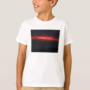 Griezelige Maar Mooie Zonsondergang T-shirt