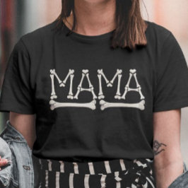 Griezelige Mama Botten Grappige Halloween T-shirt
