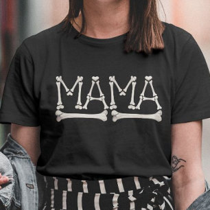 Griezelige Mama Botten Grappige Halloween T-shirt